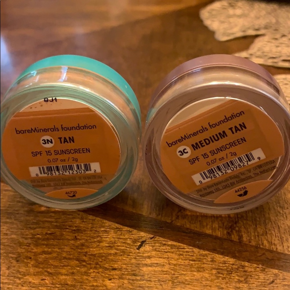 Bare Minerals Foundations